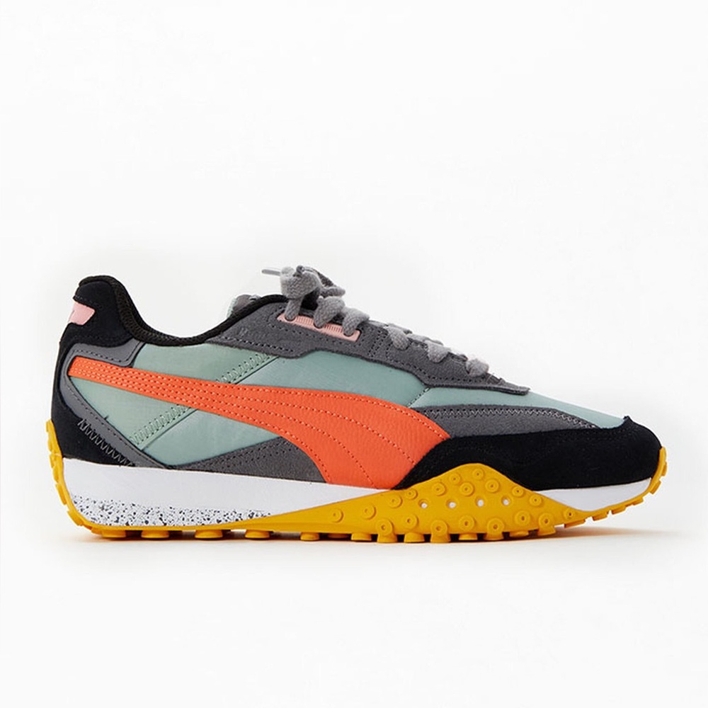 Women's Puma Blacktop Riders Sneakers - Picture 3 of 6